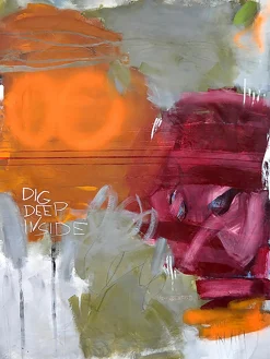 New Keilrahmenbild DEEP INSIDE Keilrahmenbilder