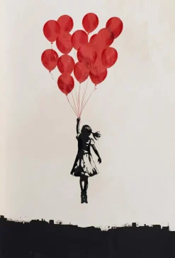 Best Keilrahmenbild FLYING BALLON Keilrahmenbilder|Originalbilder