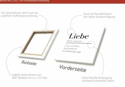 Best Keilrahmenbild LIEBE Keilrahmenbilder