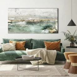 Online Keilrahmenbild LOW LIMIT GREEN Keilrahmenbilder|Bilder