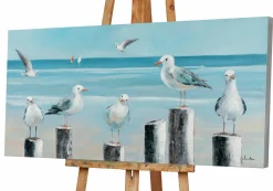 Online Keilrahmenbild MÖWEN AM SEE Keilrahmenbilder|Originalbilder