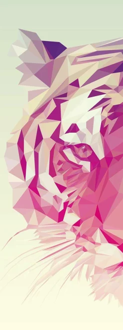 Clearance Keilrahmenbild POLYGONAL TIGER Keilrahmenbilder