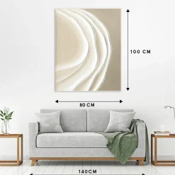 Best Keilrahmenbild SANDY WAVES Keilrahmenbilder