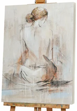 Keilrahmenbild SCHÖNE FRAU Keilrahmenbilder|Originalbilder