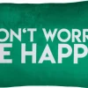 Hot Kissen DON'T WORRY BE HAPPY Decken & Kissen|Kissen