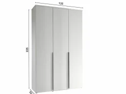 Outlet Kleiderschrank BURELA Kleiderschränke