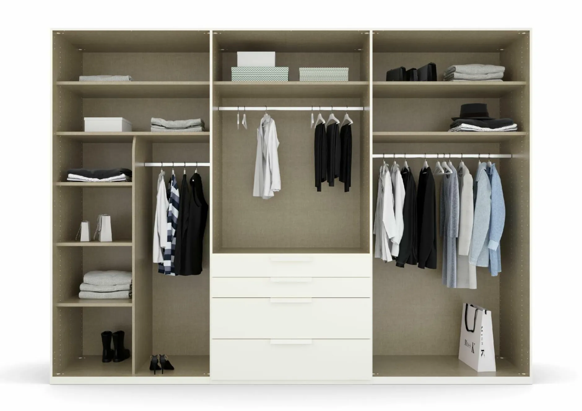 New Kleiderschrank RIMINI Kleiderschränke|Kleiderschränke