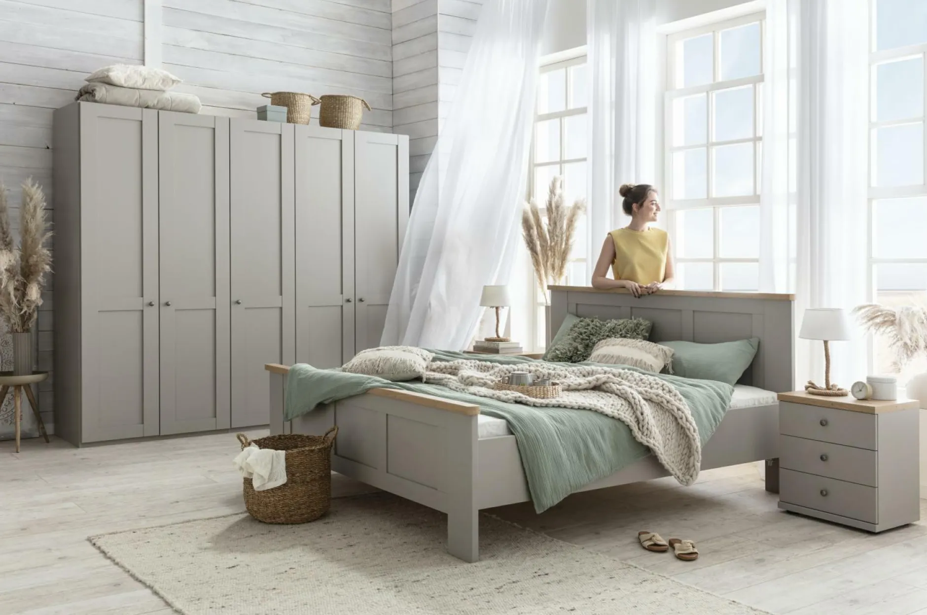 Discount Kleiderschrank AALBORG Kleiderschränke|Kleiderschränke