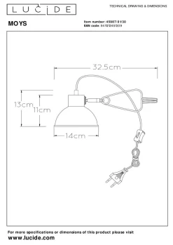 Clearance Klemmleuchte MOYS Klemmleuchten