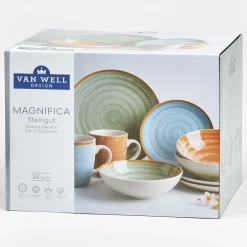 Discount Kombiservice MAGNIFICA Geschirr|Gedeckter Tisch