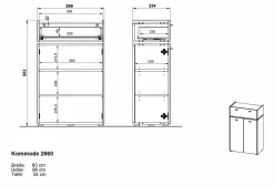 Online Kommode GIFU Kommoden|Kommoden