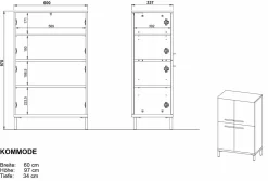 Kommode YONKERS Kommoden|Kommoden