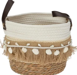 New Korb mit Griffen Korbwaren|Aufbewahrung