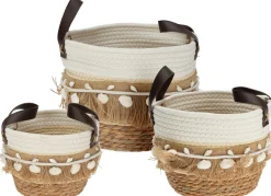 New Korb mit Griffen Korbwaren|Aufbewahrung