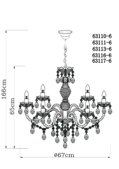 Best Kronleuchter CUIMBRA I Kronleuchter