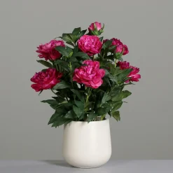 New Kunstblume Päonien Arrangement Pflanzen