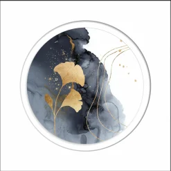 Kunstdruck BLUE METTS GOLD I Kunstdrucke|Holzbilder