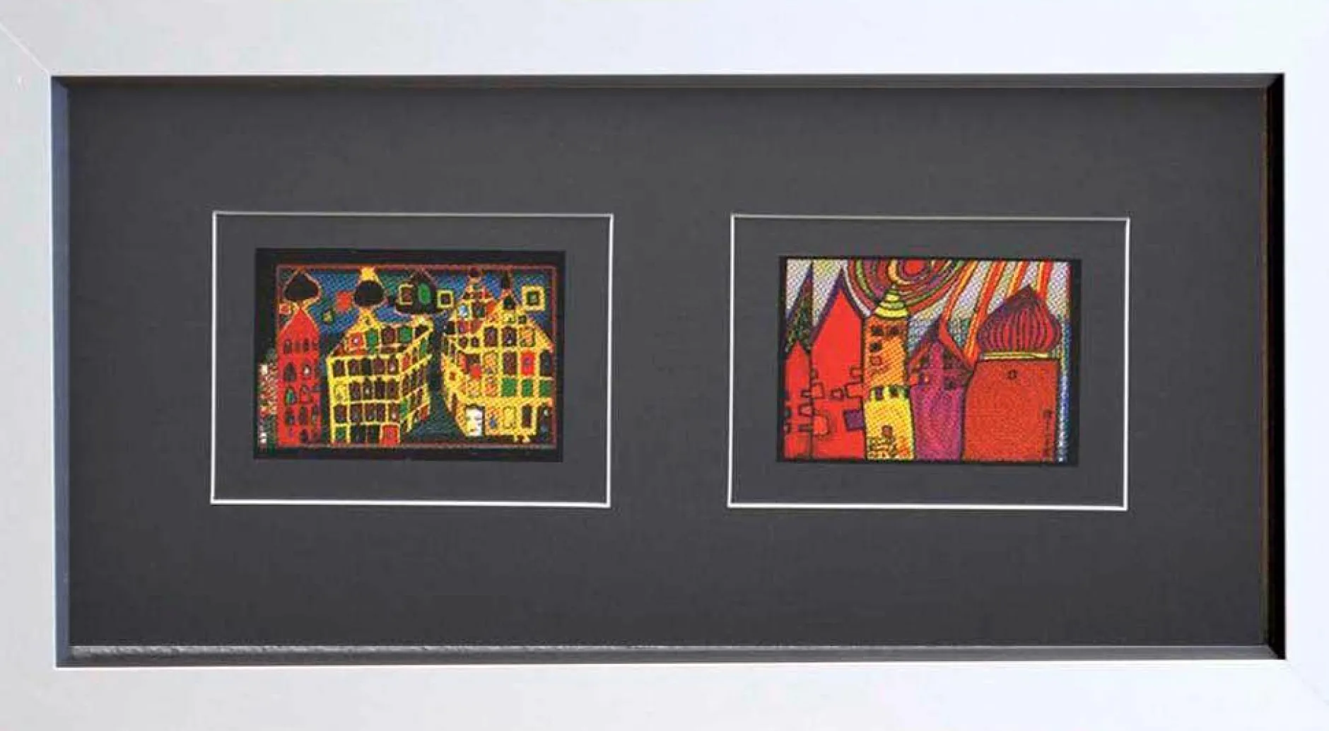 Sale Kunstdruck HUNDERTWASSER Kunstdrucke|Holzbilder