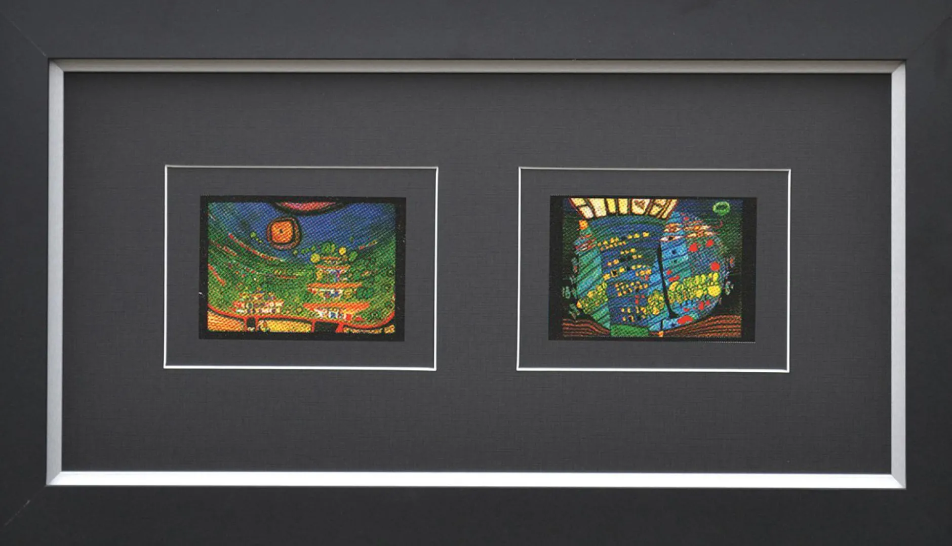 Best Kunstdruck HUNDERTWASSER Kunstdrucke|Holzbilder