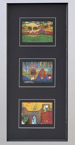 Kunstdruck HUNDERTWASSER Kunstdrucke