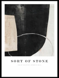 Sale Kunstdruck SORT OF STONE Kunstdrucke
