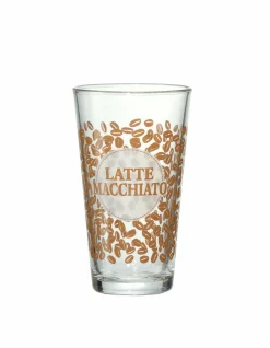 Sale Latte Macchiato Glas HAPPY Gläser|Gedeckter Tisch
