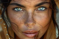 Outlet Leinwandbild GREEN EYES ORIENT Kunstdrucke|Originalbilder