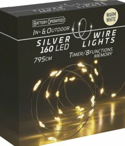 Discount Lichterkette DRAHT 160 LED Lichterketten|Lichterketten