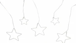 Lichtervorhang Sterne LED Weihnachtsbeleuchtung