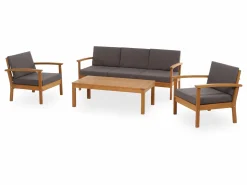 New Loungeset TAVIRA 4-tlg. Loungemöbel|Loungemöbel