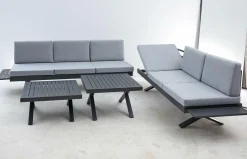 Clearance Loungetisch RIEKE Set Loungemöbel|Loungemöbel
