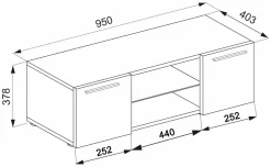 Discount Lowboard JUSA 95 Lowboards