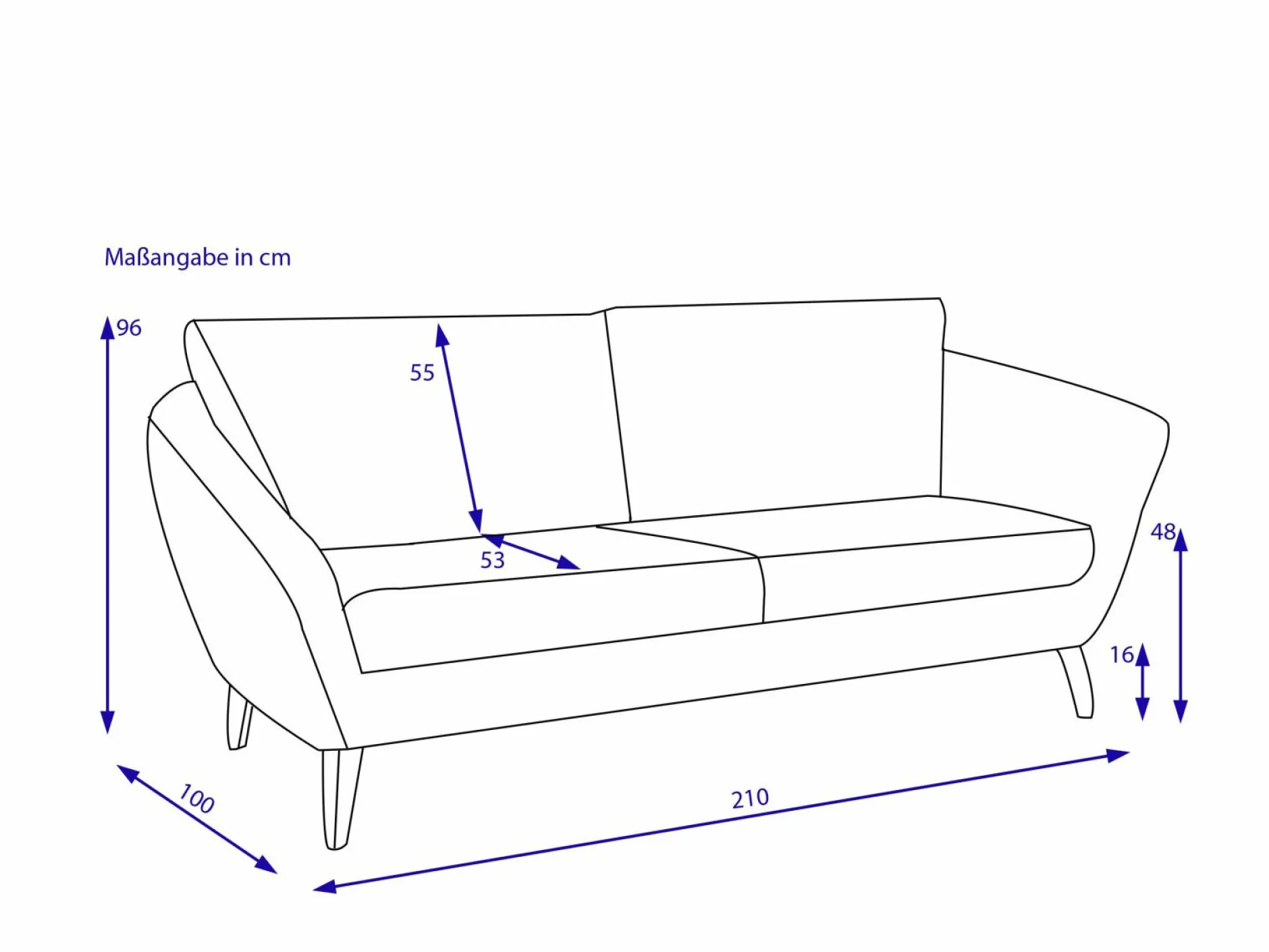 Megasofa FÜNEN Megasofas