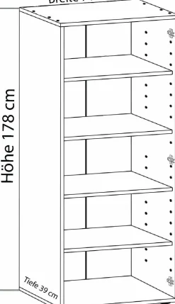 Sale Mehrzweckregal VANDOL I Regale & Raumteiler