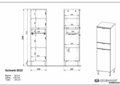 Online Midischrank MAURESA Hochschränke|Bad-Hochschränke