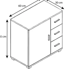 Online Midischrank ZALO Hochschränke|Bad-Hochschränke