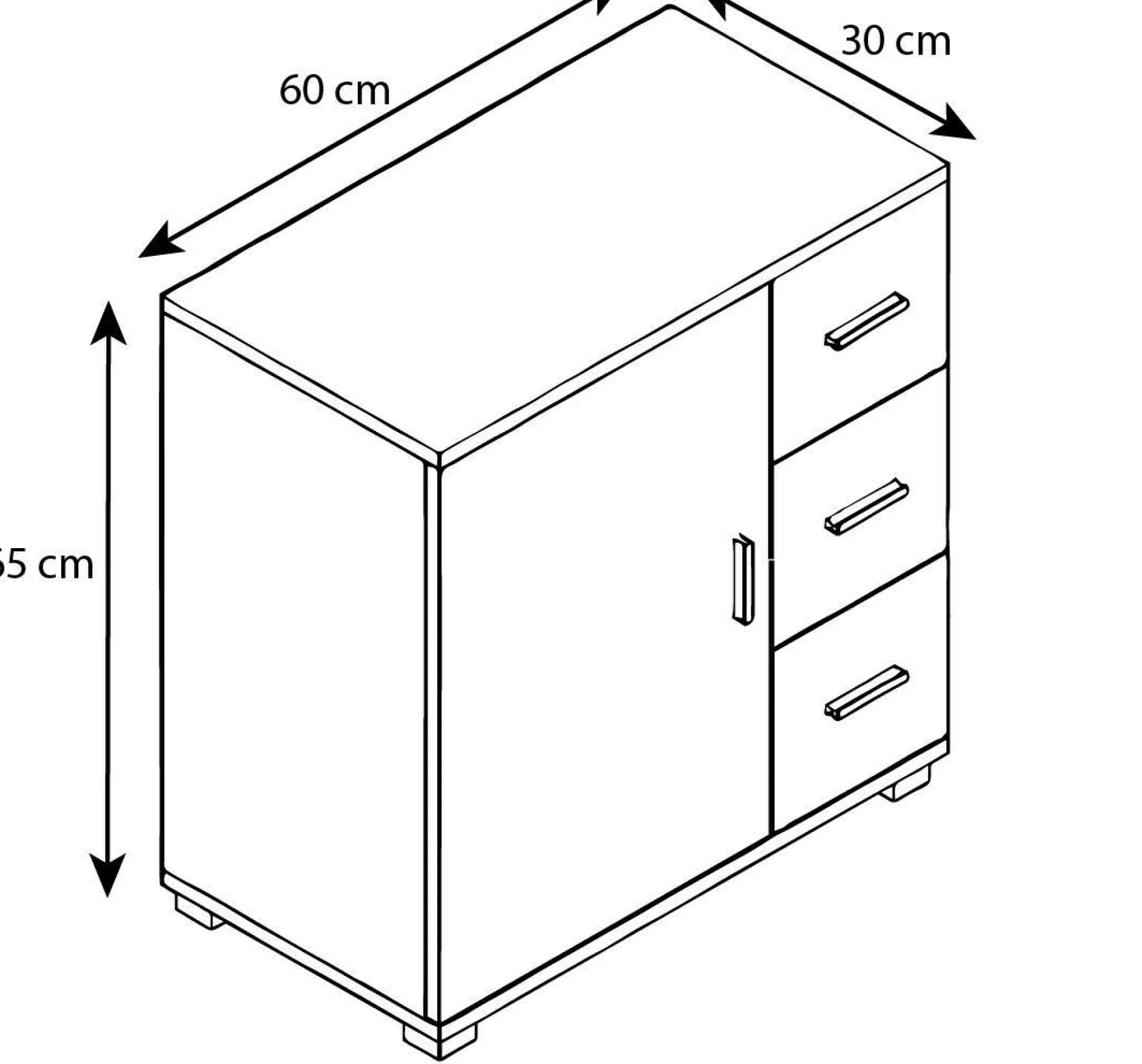 Online Midischrank ZALO Hochschränke|Bad-Hochschränke