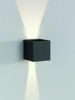 Sale Outdoor-Wandleuchte CUBI Außenleuchten|Wandleuchten