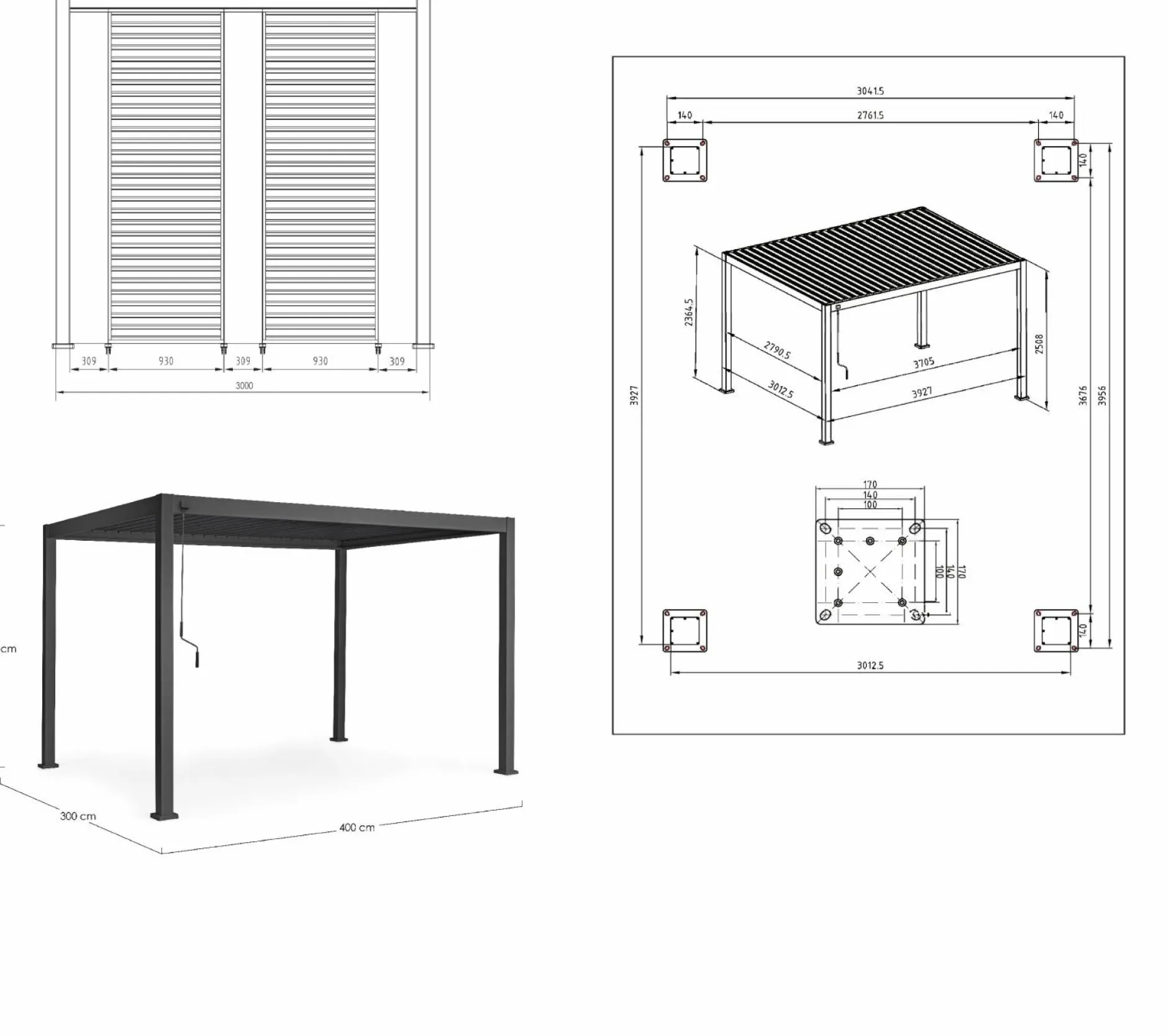 Discount Pergola OCEAN Sonstiges