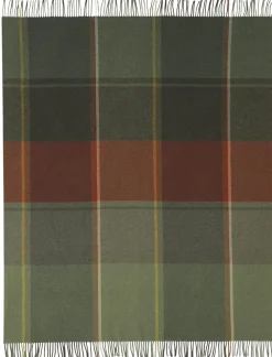 Outlet Plaid CASHMERE grün Decken|Decken & Kissen