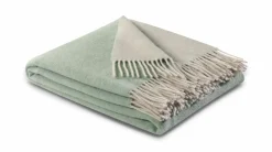 Plaid salvia-creme Decken|Decken & Kissen