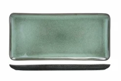 Sale Platte eckig LERIDA MEADOW Servierplatten|Geschirr