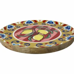 Discount Platte LEMON Servierplatten|Dekoration