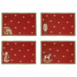 Best Platzset-Set Toy's Delight Weihnachtsdekoration