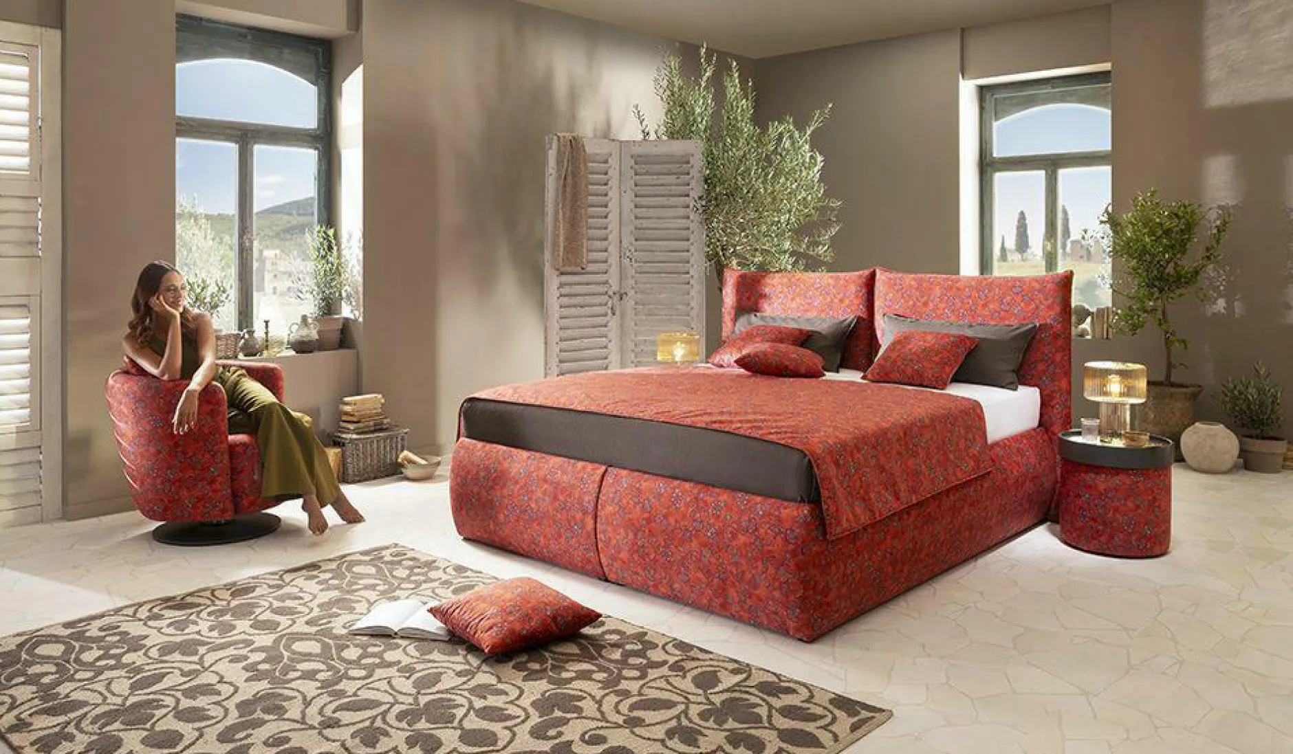 Sale Polsterbett FERLI Polsterbetten