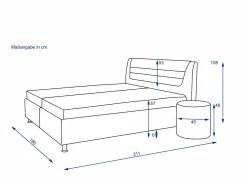 Hot Polsterbett LUVARA Polsterbetten
