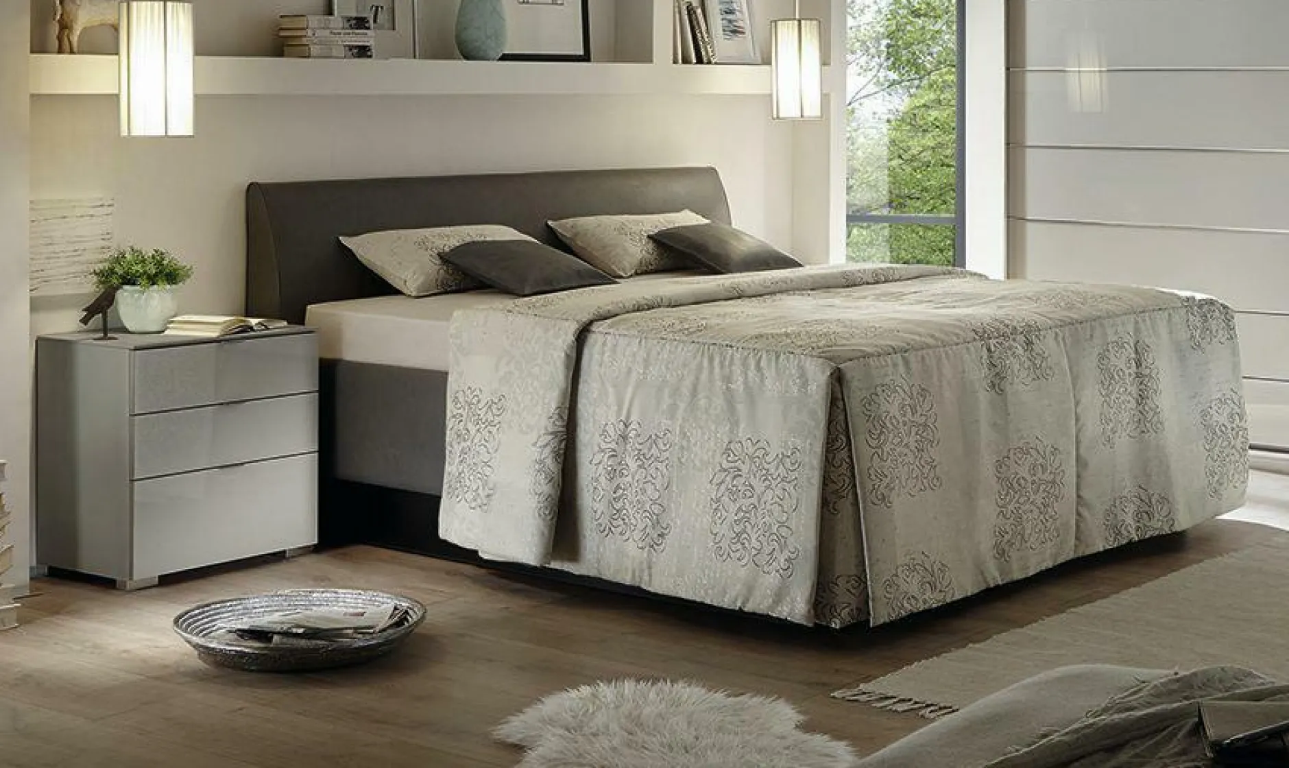 Outlet Polsterbett RUF EMILIA DLT Betten|Polsterbetten