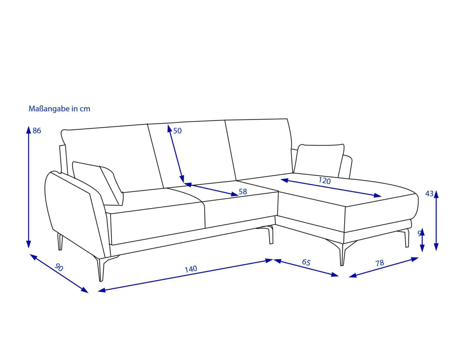 Sale Polsterecke HUGHES Polstermöbel|Polsterecken