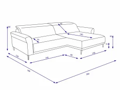 Outlet Polsterecke ISAMAR Polstermöbel|Polsterecken