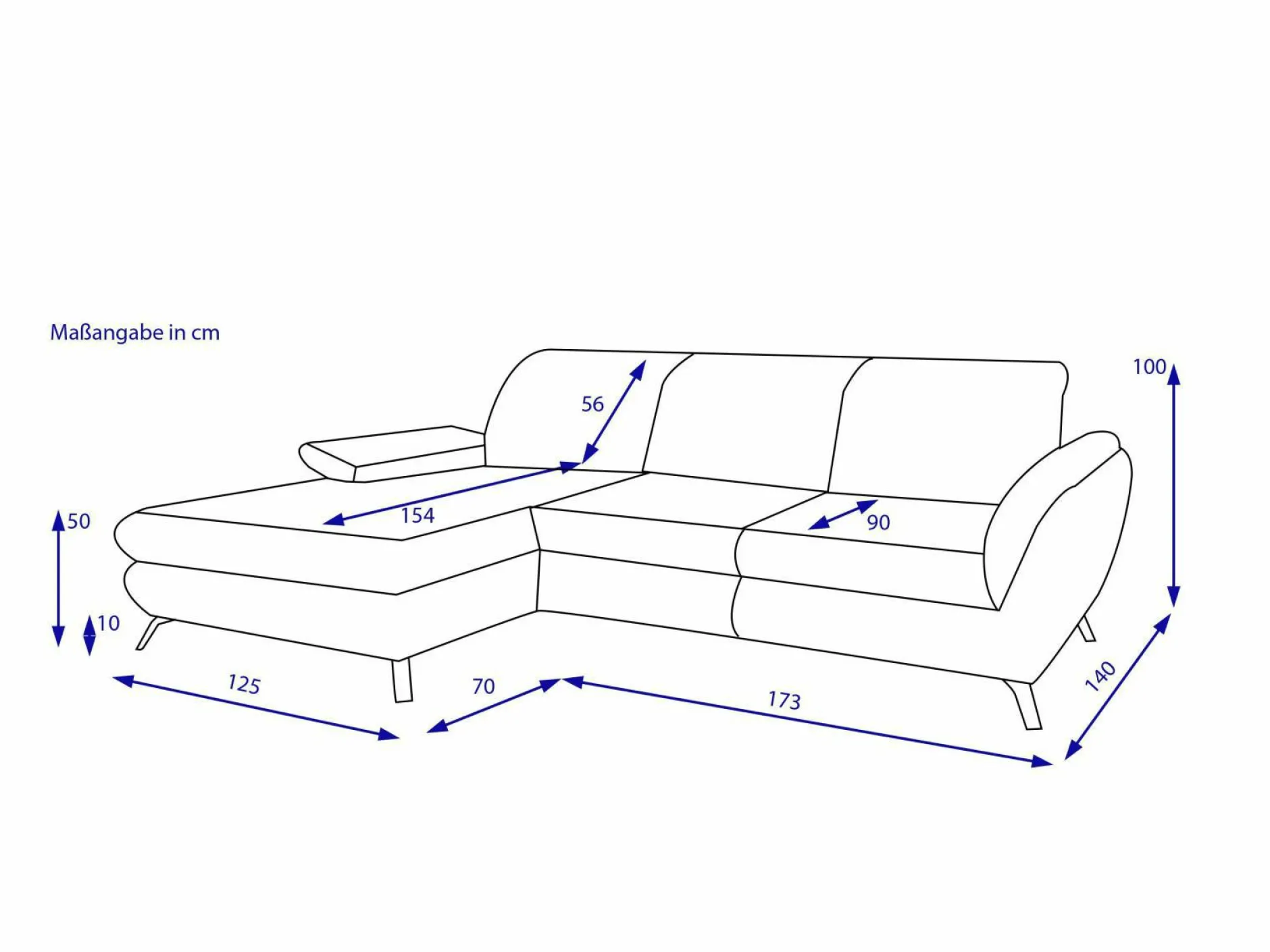 Outlet Polsterecke LIVIN STRESA Polstermöbel|Polsterecken